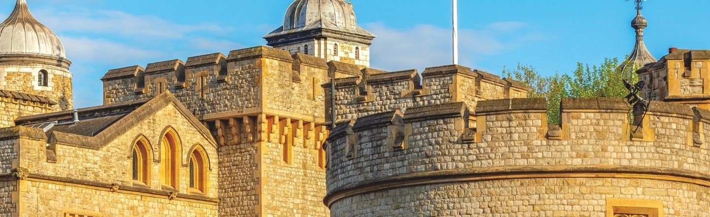 Castle with blue sky